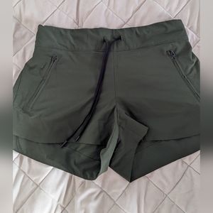 Athleta Green Shorts